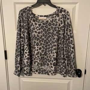 “North End” Leopard Print Sweater